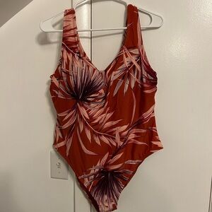 Palisades Beach Club Burnt Ochre Palm Desert One Piece Swimsuit - 20W